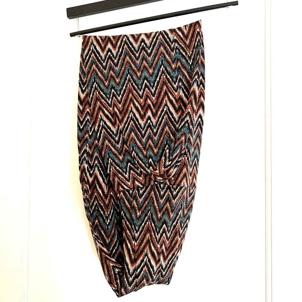 Handmade Infinity Scarf - Chevron Pattern
